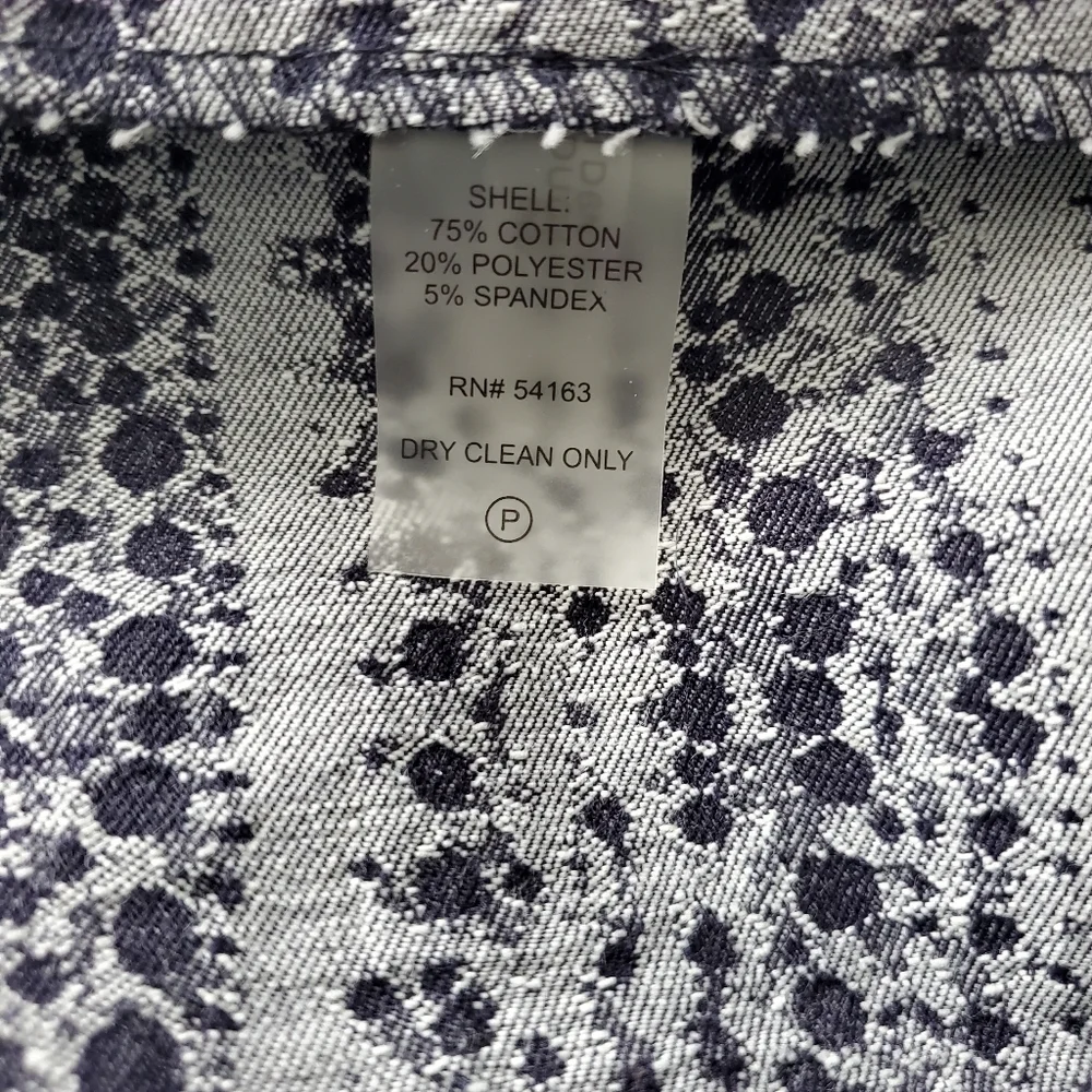 NEW Tommy Hilfiger Indigo Sleeveless Print Sheath Dress
